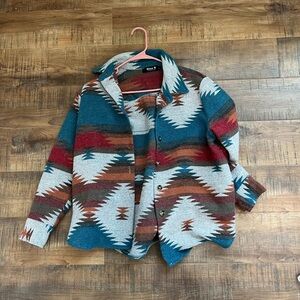 Southwestern Patterned Jacket